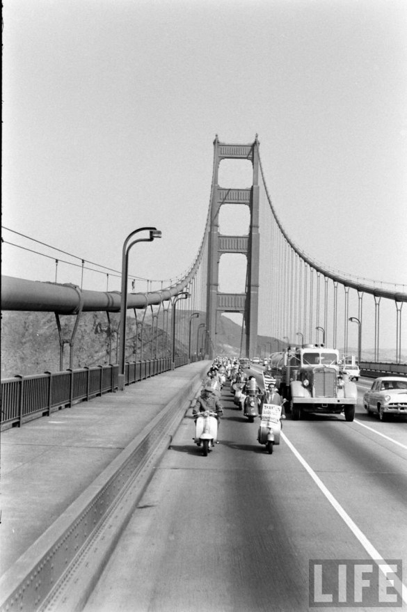 Motor Scooter Squabble in California, ca. 1960s (3)